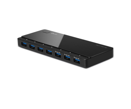 Hub USB TP-Link UH700 USB 3.0 (7 portów, aktywny, zasilacz)